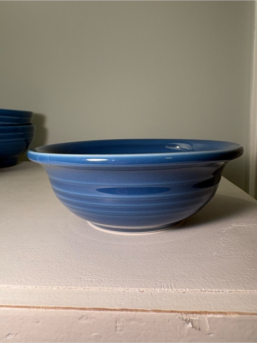 2 Fiestaware Lapis Blue Ceramic Salsa or Fruit Bowl 5””